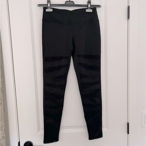 🌸3/40$ NWOT Lotsyle Mesh Panel Detail Leggings